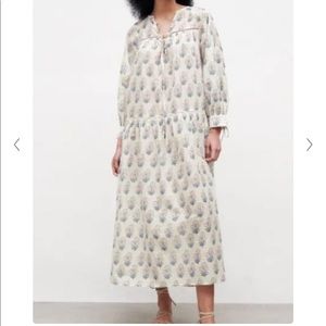 NWT ZARA Cotton Tiered Dress Size XS